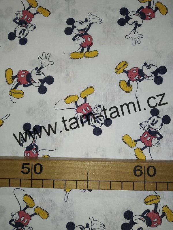 plátno digit. tisk - Mickey - kolekce Disney