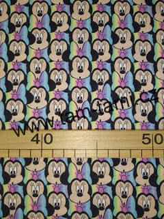 plátno Miniie s duhovou mašlí